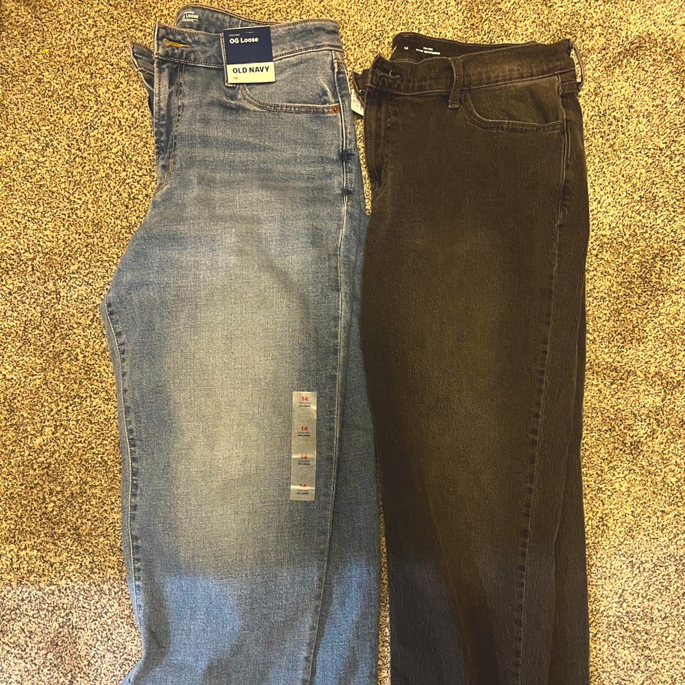 Old Navy jeans, 2 pairs included